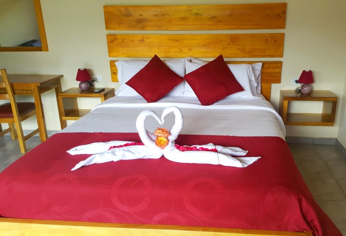 bed -